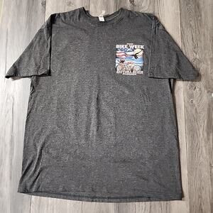 2023 Daytona Bike Week Fear No Evil Eagle T-Shirt Size XL